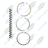 Кольца поршневые КАМАЗ Евро-1,2 на 1 г/п (h маслосъемного кольца=4мм);
